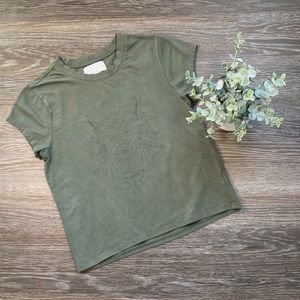 Kendall & Kylie Cropped Graphic T-Shirt